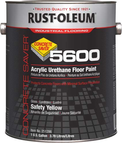 251286_0419_CS_1Gal_ConcreteSaver_5600System_AcrylicUrethaneFloorPaint_Gloss_SafetyYellow