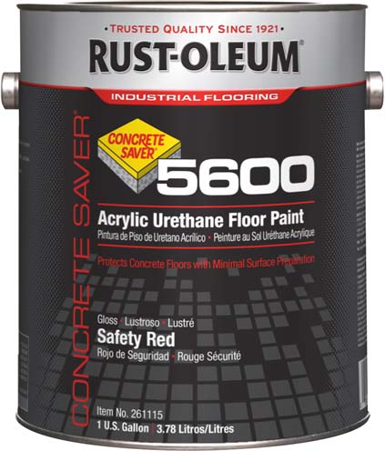 261115_0419_CS_1Gal_ConcreteSaver_5600System_AcrylicUrethaneFloorPaint_Gloss_SafetyRed